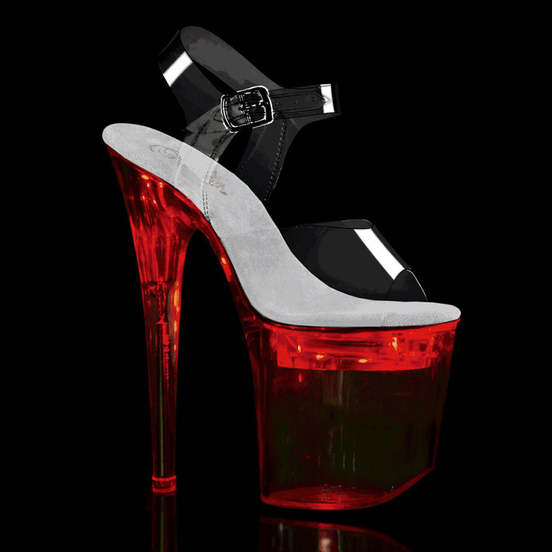 Pleaser FLASHDANCE-808 Light Up Platform High Heels Shoes