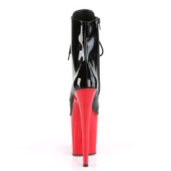 Pleaser FLAMINGO-1020 Black Patent Red Sale Women