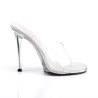 Fabulicious GALA-01 Transparent Lucite Mules Women