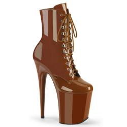Pleaser FLAMINGO-1020 Caramel Patent Sale Women