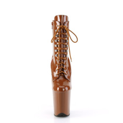 Pleaser FLAMINGO-1020 Caramel Patent Sale Women