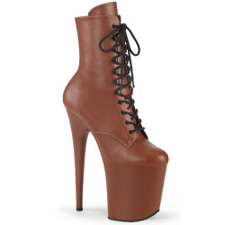 Pleaser FLAMINGO-1020 Caramel Vegan Leather Sale Women