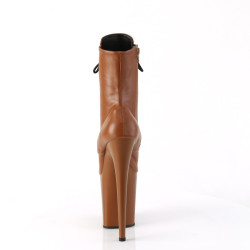 Pleaser FLAMINGO-1020 Caramel Vegan Leather Sale Women