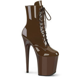 Pleaser FLAMINGO-1020 Mocha Patent Sale Women