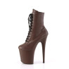 Pleaser FLAMINGO-1020 Mocha Vegan Leather Sale Women