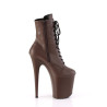 Pleaser FLAMINGO-1020 Mocha Vegan Leather Sale Women