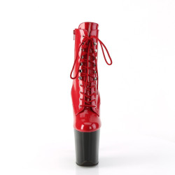 Pleaser FLAMINGO-1020 Red Patent Black Sale Women