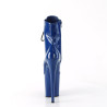 Pleaser FLAMINGO-1020 Blue Patent Sale Women