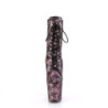 Pleaser FLAMINGO-1040SPF Rose Metallic Hologram Snake