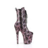 Pleaser FLAMINGO-1040SPF Rose Metallic Hologram Snake
