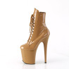 Pleaser FLAMINGO-1020 Toffee Patent Sale Women