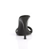 Fabulicious GALA-01S Black Patent High Heeled Mules