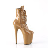 Pleaser FLAMINGO-1020 Toffee Patent Sale Women
