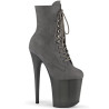 Pleaser FLAMINGO-1020FST Grey Vegan Suede Sale Women