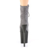 Pleaser FLAMINGO-1020FST Grey Vegan Suede Sale Women