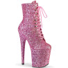 Pleaser FLAMINGO-1020GWR Rose Glitter Sale Women