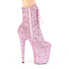 Pleaser FLAMINGO-1020GWR Rose Glitter Sale Women