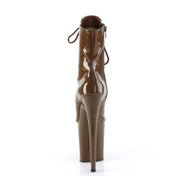 Pleaser FLAMINGO-1021 Mocha Patent Sale Women
