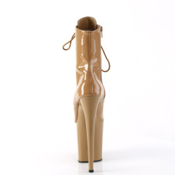 Pleaser FLAMINGO-1021 Toffee Patent Sale Women