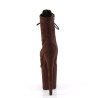Pleaser FLAMINGO-1021FS Mocha Vegan Suede Sale Women