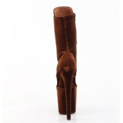 Pleaser FLAMINGO-1045VEL Brown Velvet Sale Women