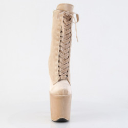 Pleaser FLAMINGO-1051FS Blue Vegan Suede Sale Women