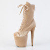 Pleaser FLAMINGO-1051FS Blue Vegan Suede Sale Women