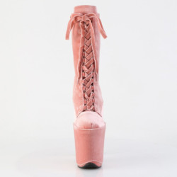 Pleaser FLAMINGO-1045VEL Nude Velvet Sale Women
