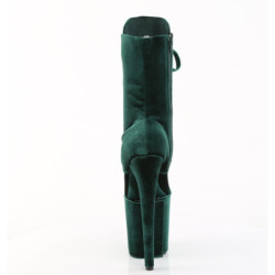 Pleaser FLAMINGO-1045VEL Green Velvet Sale Women