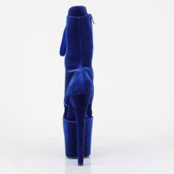 Pleaser FLAMINGO-1045VEL Blue Velvet Sale Women