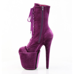 Pleaser FLAMINGO-1045VEL Purple Velvet Sale Women