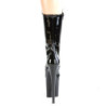 Pleaser FLAMINGO-1050 Black Patent Women Ankle Boots