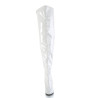 Pleaser SEDUCE-3000WC White Patent Sale Women