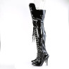 Pleaser SEDUCE-3082 Black Patent Sale Women