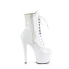 Pleaser SKY-1020 White Patent Sale Women