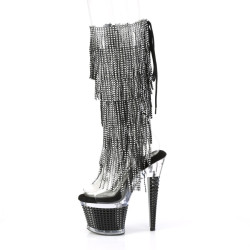 Pleaser SPECTATOR-2017RSF Transparent Black Sale Women