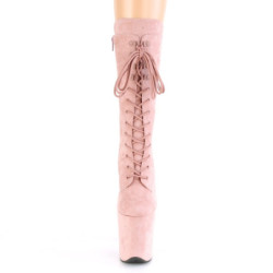 Pleaser FLAMINGO-1050FS Dusty Blush Suede Sale Women