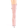 Pleaser FLAMINGO-1050FS Dusty Blush Suede Sale Women