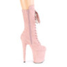 Pleaser FLAMINGO-1050FS Dusty Blush Suede Sale Women