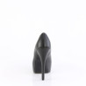 Pleaser Pink Label TEEZE-06W Black Vegan Pumps Men