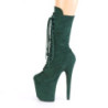 Pleaser FLAMINGO-1050FS Green Suede Sale Women