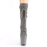 Pleaser FLAMINGO-1050FS Grey Vegan Suede Sale Women