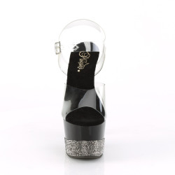 Pleaser ADORE-708-3 Strass Platform High Heels Sandals