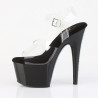 Pleaser ADORE-708CRS-2 Platform Strass Heeled Sandals