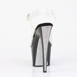 Pleaser ADORE-708CRS-2 Platform Strass Heeled Sandals
