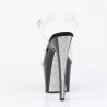 Pleaser ADORE-708CRS-2 Platform Strass Heeled Sandals