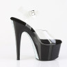 Pleaser ADORE-708CRS-2 Platform Strass Heeled Sandals