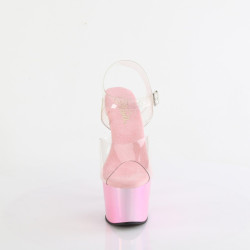 Pleaser ADORE-708LQ Rose Hologram Platform High Heels