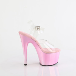 Pleaser ADORE-708LQ Rose Hologram Platform High Heels