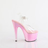 Pleaser ADORE-708LQ Rose Hologram Platform High Heels